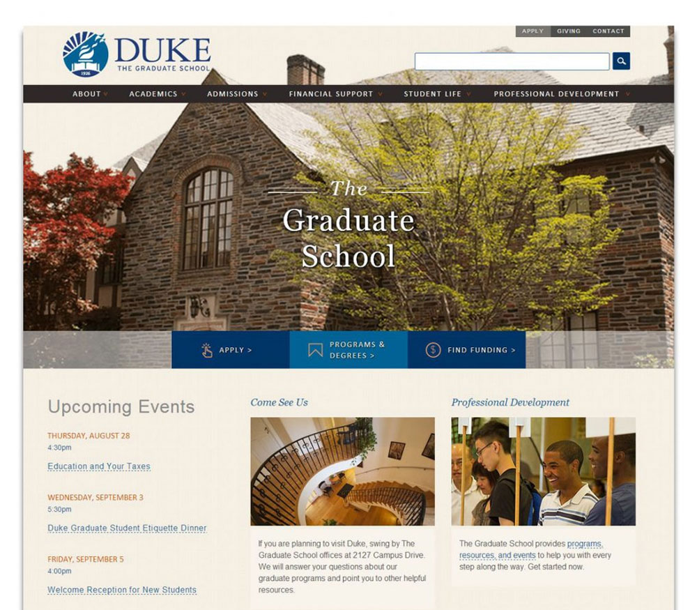 Home page
