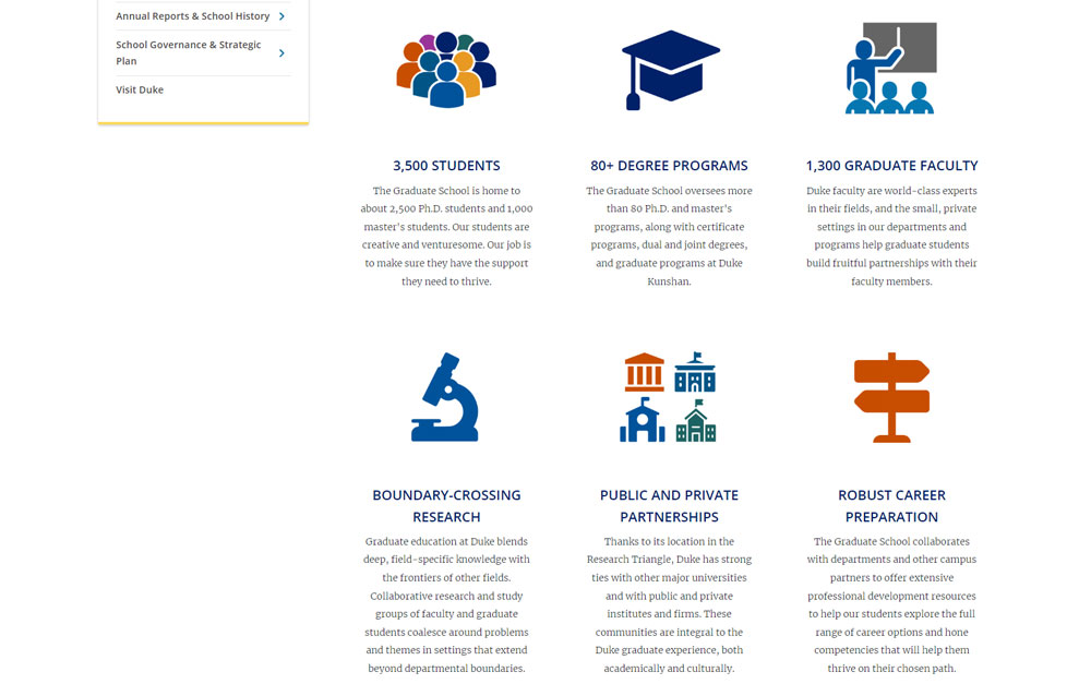 School fast facts page